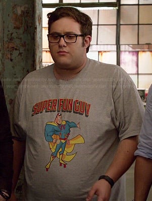 Sylvester’s ‘Super Fun Guy’ t-shirt on Scorpion
