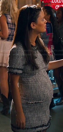 Zoe’s tweed mini dress on Hart of Dixie