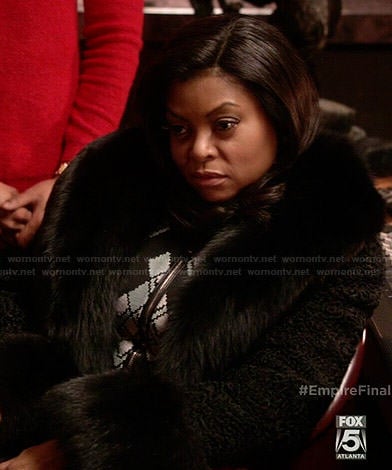 Cookie’s geometric printed zip front dress on Empire