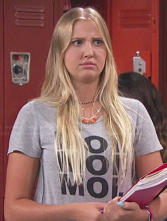 Marisa’s Moi Moi Moi tee on KC Undercover