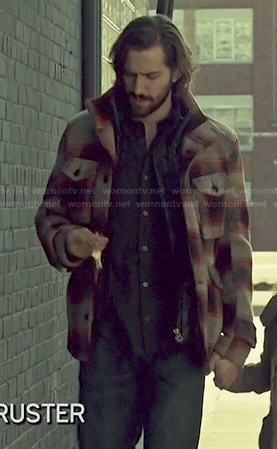 Cal’s plaid jacket on Orphan Black