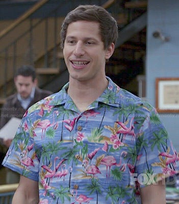 Jake’s Hawaiian shirt on Brooklyn Nine-Nine