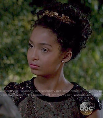Zoey’s Spring Formal dress on Black-ish