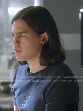Cisco’s molecule t-shirt on The Flash