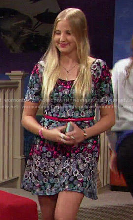 Marisa’s multi-colored floral dress on KC Undercover