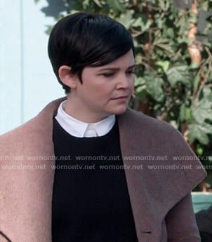 Mary’s brown fur coat on Once Upon a Time