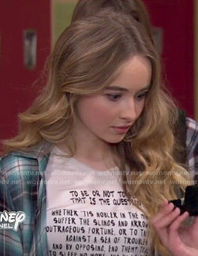 WornOnTV: Maya's Hamlet top on Girl Meets World Sabrina