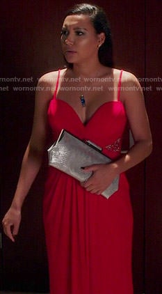 Blanca’s red gown on Devious Maids
