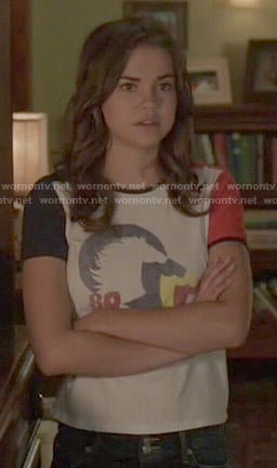 Callie’s horse tee on The Fosters
