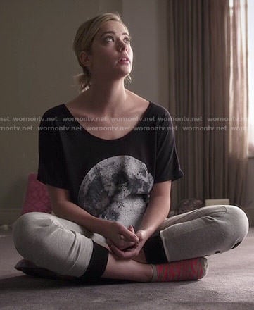 Hanna’s moon t-shirt on Pretty Little Liars
