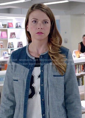 Liza’s 83 tee on Younger