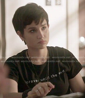Audrey’s Forever Until the End tee on Scream