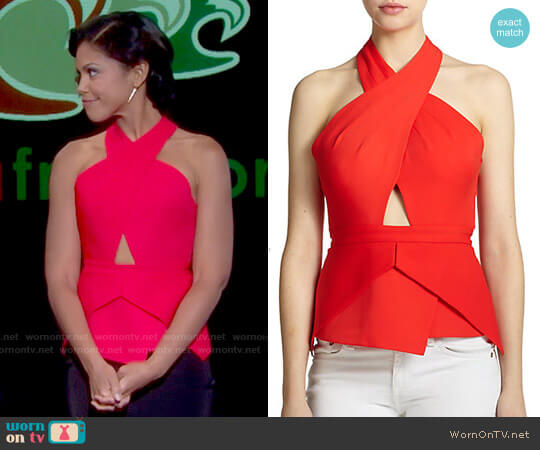 Bcbgmaxazria Remmie Top worn by Maya Avant (Karla Mosley) on The Bold and the Beautiful