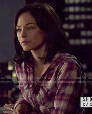Cat’s plaid hooded shirt on Beauty and the Beast