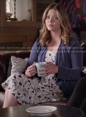 Ali’s floral dress on Pretty Little Liars