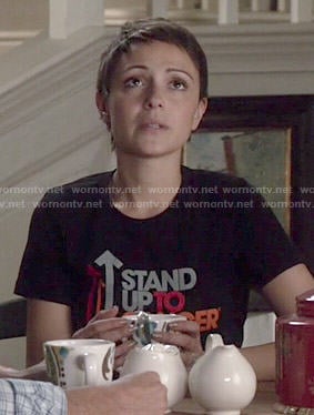 April’s Stand Up to Cancer Tee on Chasing Life
