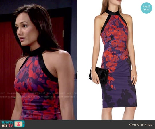 Karen Millen Floral Print Dress