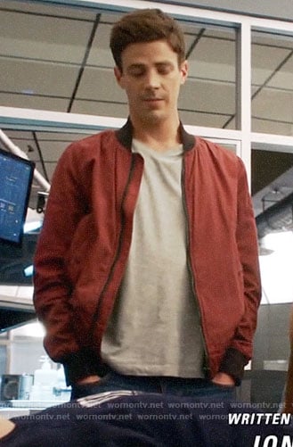Barry’s red bomber jacket on The Flash
