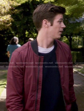 Barry’s red bomber jacket on The Flash