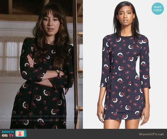 A.L.C. Tordi Dress worn by Spencer Hastings (Troian Bellisario) on Pretty Little Liars