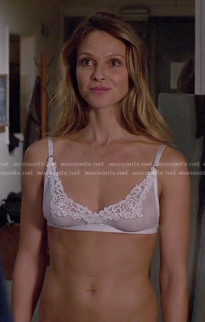 Phoebe’s white bra on Girlfriends Guide to Divorce