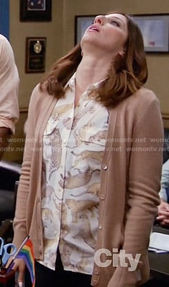 Gina’s leopard print shirt on Brooklyn Nine-Nine