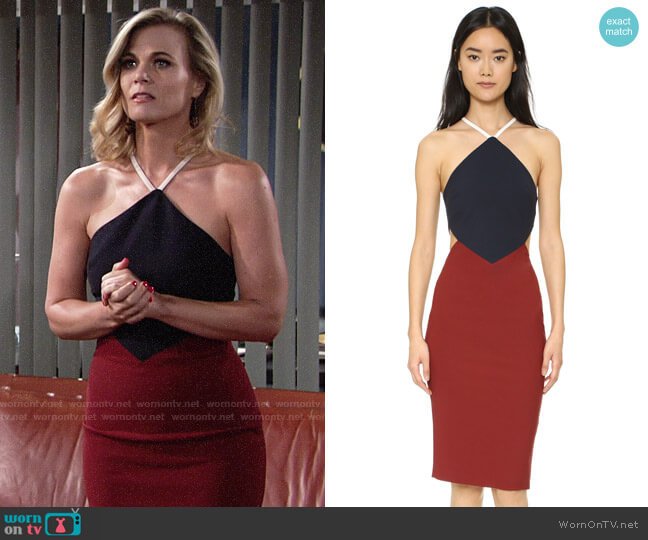 Elizabeth and James Riza Dress worn by Phyllis Newman (Gina Tognoni) on The Young and the Restless