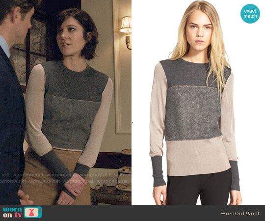 Rag & Bone Marissa Sweater in Medium Grey worn by Laurel Healy (Mary Elizabeth Winstead) on BrainDead