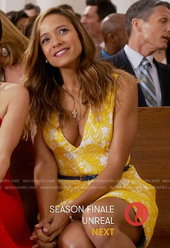Rosie’s yellow lace dress on Devious Maids