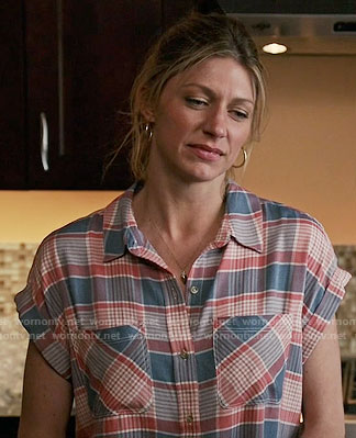 Josslyn’s short sleeved plaid shirt on Mistresses