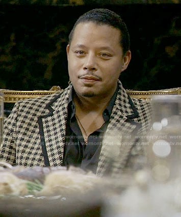 Lucious’s houndstooth jacket on Empire