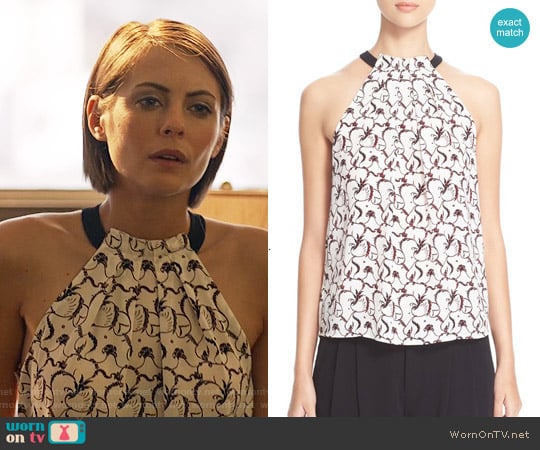 A.L.C. Mari Top worn by Thea Queen (Willa Holland) on Arrow