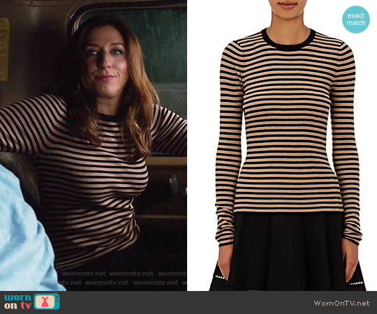 A.L.C. Harmon Sweater worn by Gina Linetti (Chelsea Peretti) on Brooklyn Nine-Nine