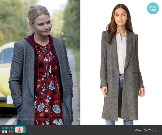 Alice + Olivia Kylie Coat worn by Emma Swan (Jennifer Morrison) on Once Upon A Time