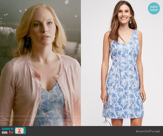 Moulinette Soeurs Willow Lake Dress worn by Caroline Forbes (Candice Accola) on The Vampire Diaries