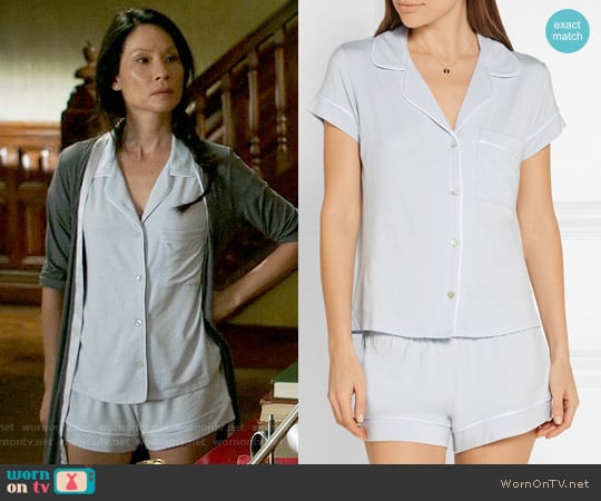 Eberjey Gisele Pajamas worn by Joan Watson (Lucy Liu) on Elementary