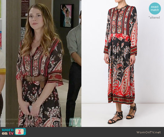 Etoile Isabel Marant Tilda Dress worn by Liza Miller (Sutton Foster) on Younger