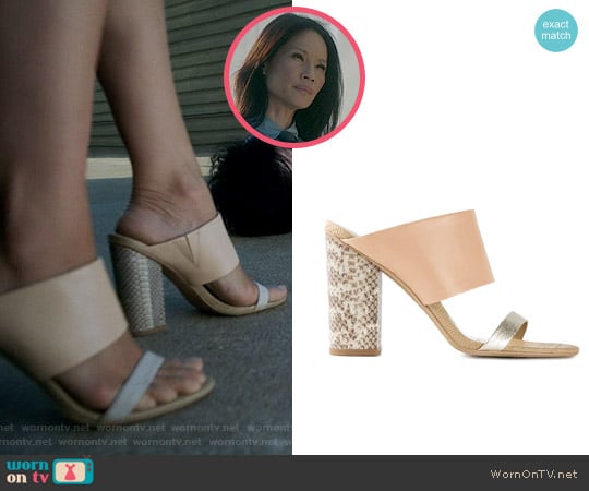 Sam Edelman Yoselin Sandal worn by Joan Watson (Lucy Liu) on Elementary