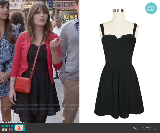 Trashy Diva Trixie Romper worn by Jessica Day (Zooey Deschanel) on New Girl