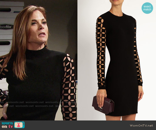 Versus Cut-out Sleeves Dress worn by Phyllis Newman (Gina Tognoni) on The Young and the Restless