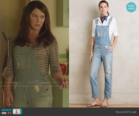 AG Jeans Finn Overalls worn by Lorelai Gilmore (Lauren Graham) on Gilmore Girls