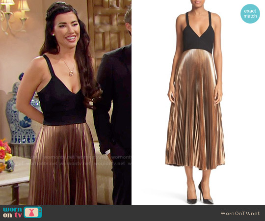 A.L.C. Alba Dress worn by Steffy Forrester (Jacqueline MacInnes Wood) on The Bold and the Beautiful