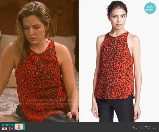 A.L.C. Anise Top worn by Theresa Donovan (Jen Lilley) on Days of our Lives