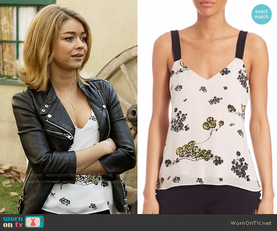 A.L.C. Renne Top worn by Haley Dunphy (Sarah Hyland) on Modern Family