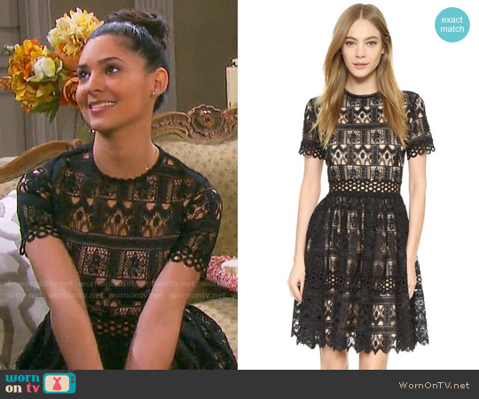Alexis Lula Dress worn by Gabi Hernandez (Camila Banus) on Days of our Lives