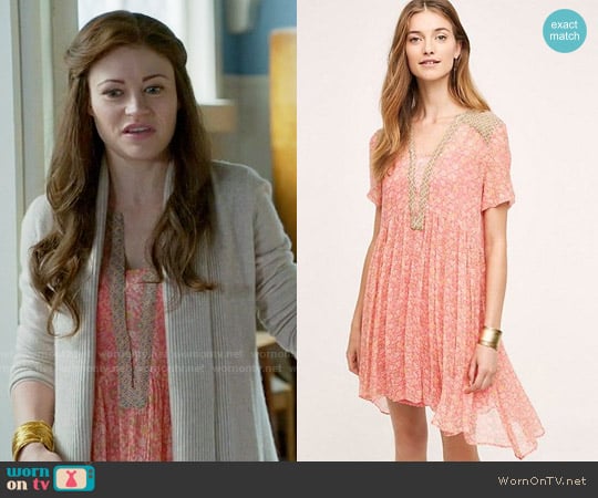 Maeve Morning Glory Swing Dress worn by Belle (Emilie de Ravin) on Once Upon A Time