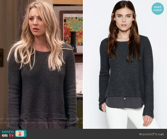 Joie Frene Sweater worn by Penny Hofstadter (Kaley Cuoco) on The Big Bang Theory