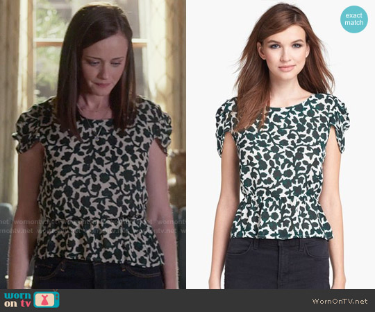 Joie Jilleen top worn by Rory Gilmore (Alexis Bledel) on Gilmore Girls