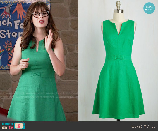 Passionate Professional Dress from Modcloth worn by Jessica Day (Zooey Deschanel) on New Girl