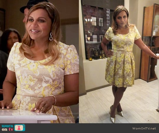 costume designer Salvador Perez Custom designed worn by Mindy Lahiri (Mindy Kaling) on The Mindy Project